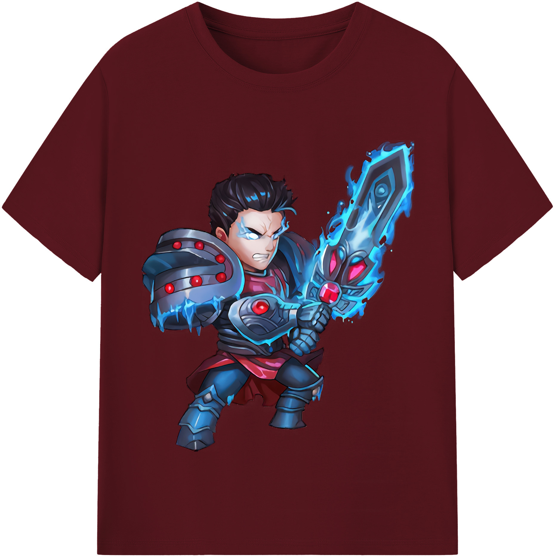 リーグ・オブ・レジェンド League of Legends LOL 綿100％半袖Tシャツ（フロントプリント）